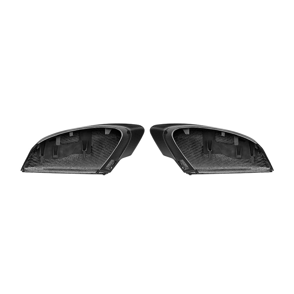 SOOQOO AUDI RS3 8Y Mirror Caps In Prepreg Carbon Fiber