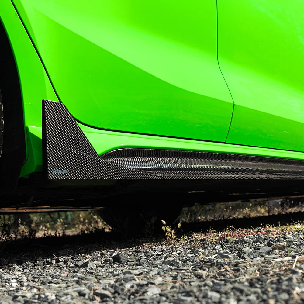 SOOQOO AUDI RS3 8Y Side Skirt In Prepreg Carbon Fiber
