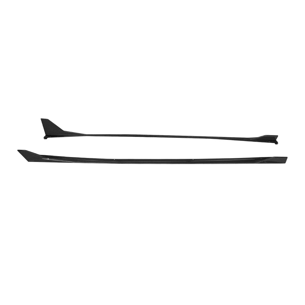 SOOQOO AUDI RS3 8Y Side Skirt In Prepreg Carbon Fiber
