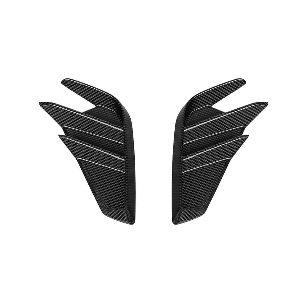 SOOQOO AUDI RS3 8Y Facelift Rear Bumper Inserts In Prepreg Carbon Fiber
