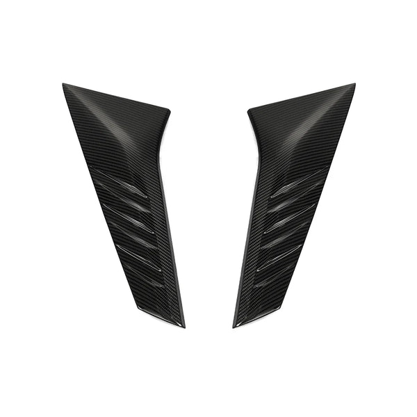 SOOQOO AUDI RS3 8Y Rear Window Fins In Prepreg Carbon Fiber