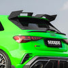 SOOQOO AUDI RS3 Sportback 8Y Roof Spoiler In Prepreg Carbon Fiber