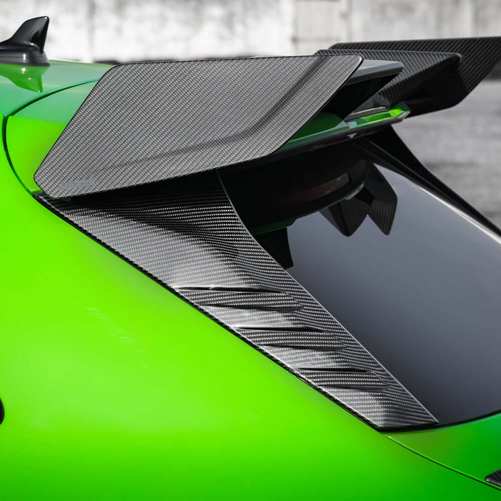 SOOQOO AUDI RS3 Sportback 8Y Roof Spoiler In Prepreg Carbon Fiber
