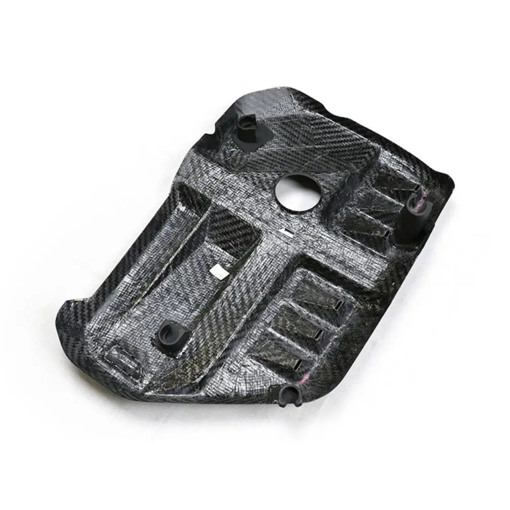 BMW G8X Genuine Dry Carbon Fiber Engine Cover – Trim Set for Engine Bay