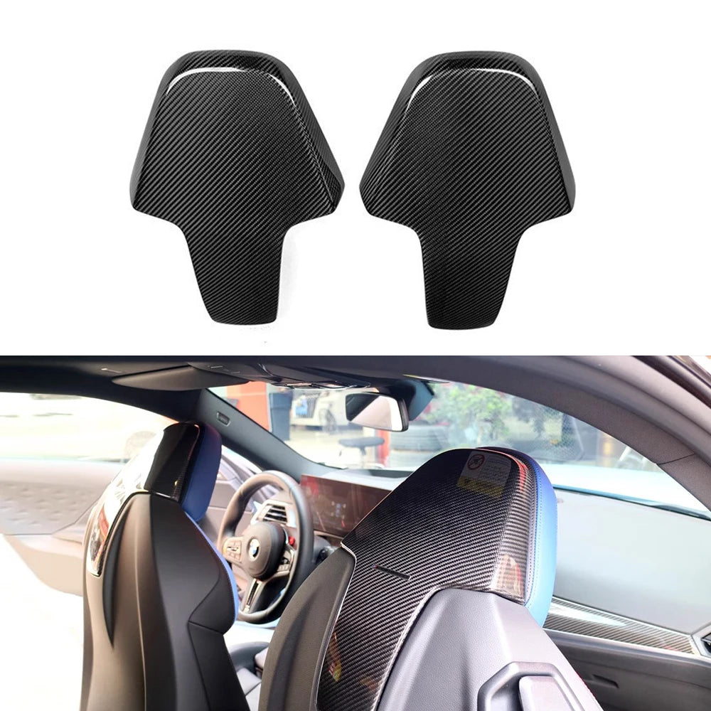 BMW G8X 2021+ Dry Carbon Fiber Seat Back Shell & Side Panels