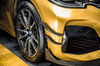BMW 3 SERIES G20 PRE-LCI TK STYLE CARBON FIBER FRONT CANARDS