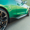BMW G8X Dry Carbon Fiber MP Style Side Skirts