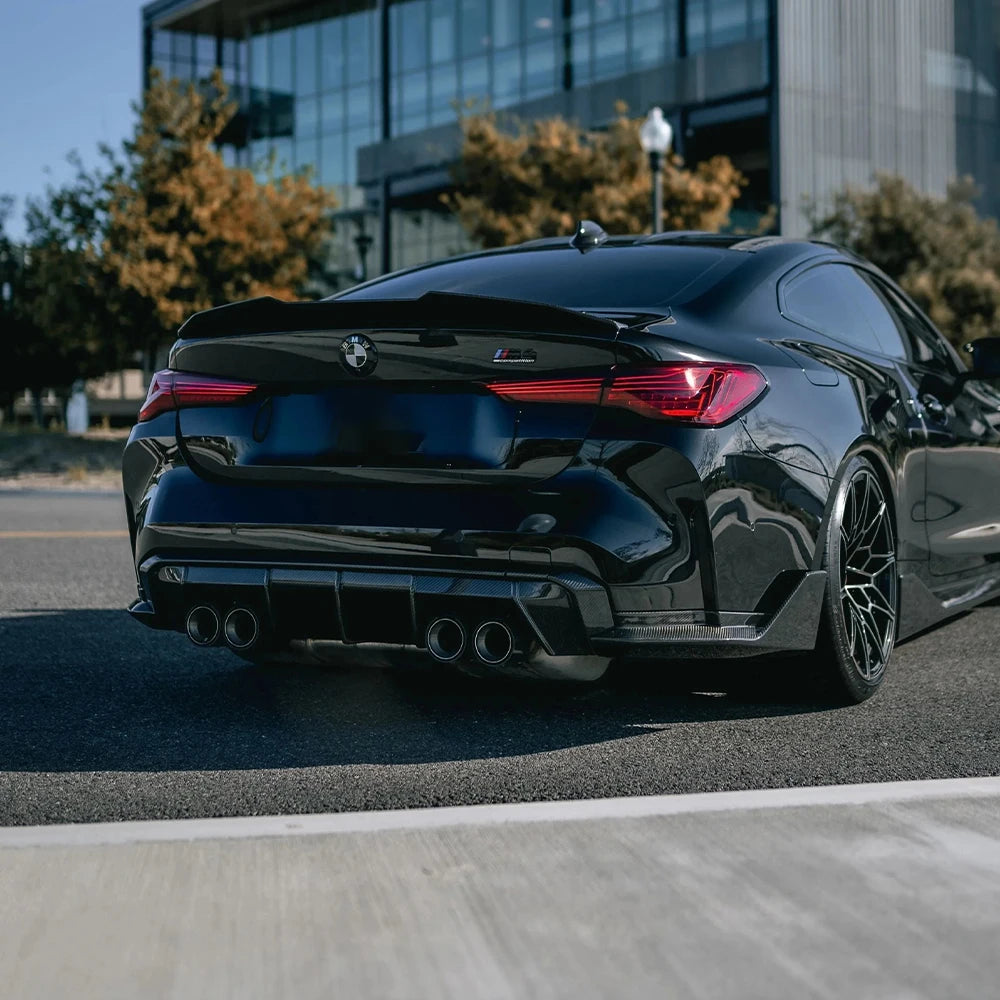BMW G8X Dry Carbon Fiber MP Rear Splitters