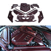 BMW G8X Genuine Dry Carbon Fiber Engine Cover – Trim Set for Engine Bay
