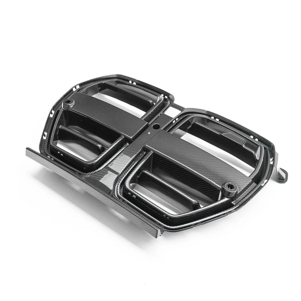 BMW G8X SOOQOO V2 DRY CARBON FIBER FRONT GRILLE