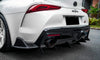 TOYOTA SUPRA A90 MK5 VRS STYLE WET CARBON FIBER REAR DIFFUSER