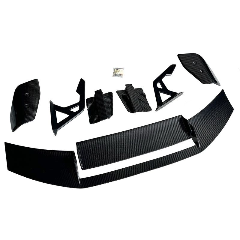 BMW G8X AD V3 STYLE CARBON FIBER SWAN NECK REAR WING SPOILER