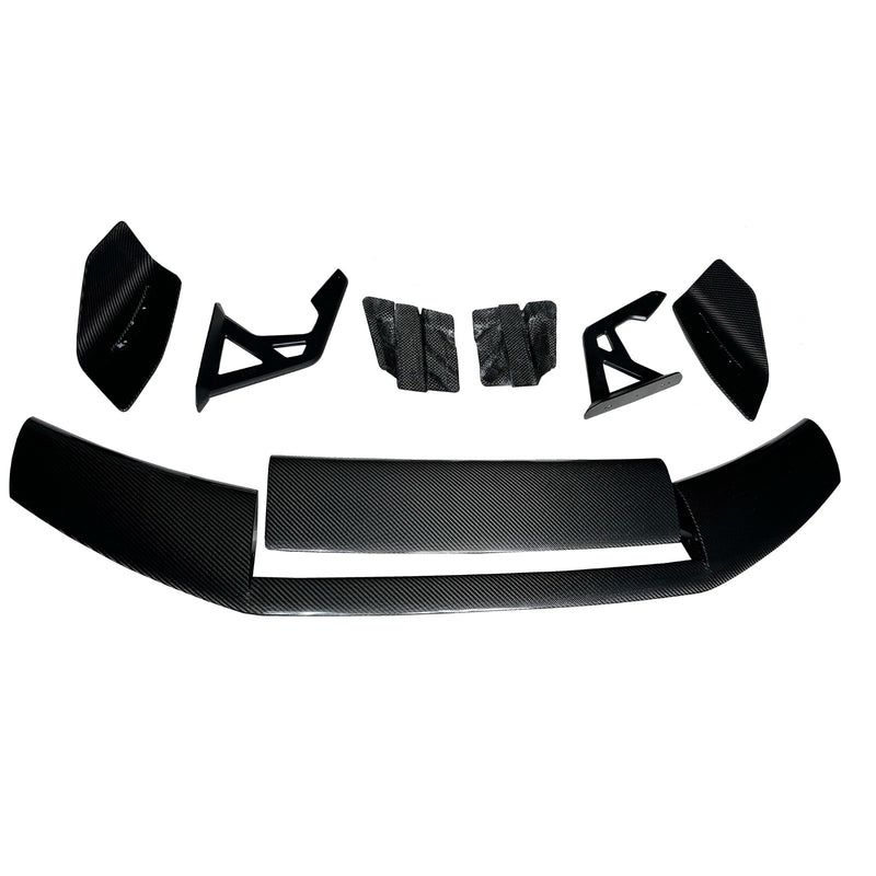 BMW G8X AD V3 STYLE CARBON FIBER SWAN NECK REAR WING SPOILER