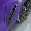 OEM STYLE DRY CARBON FIBER SIDE AIR VENTS BMW 8-SERIES G14 / G15 / G16