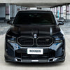 SOOQOO BMW XM G09 Front Lip In Prepreg Carbon Fiber