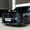 SOOQOO BMW XM G09 Front Lip In Prepreg Carbon Fiber