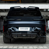 SOOQOO BMW XM G09 Rear Diffuser In Prepreg Carbon Fiber