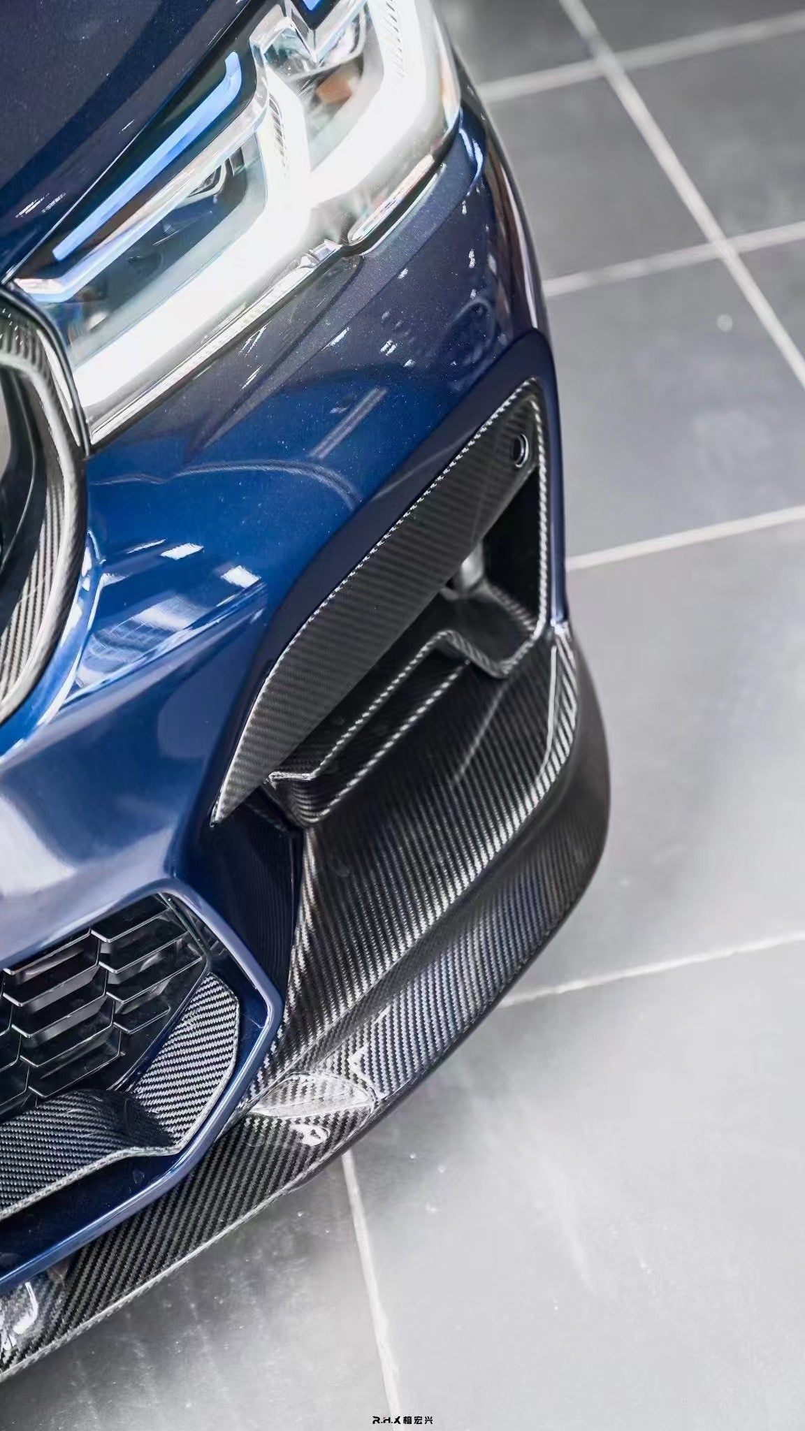 BMW F90 M5 Carbon Fiber Fog Lamp Frames