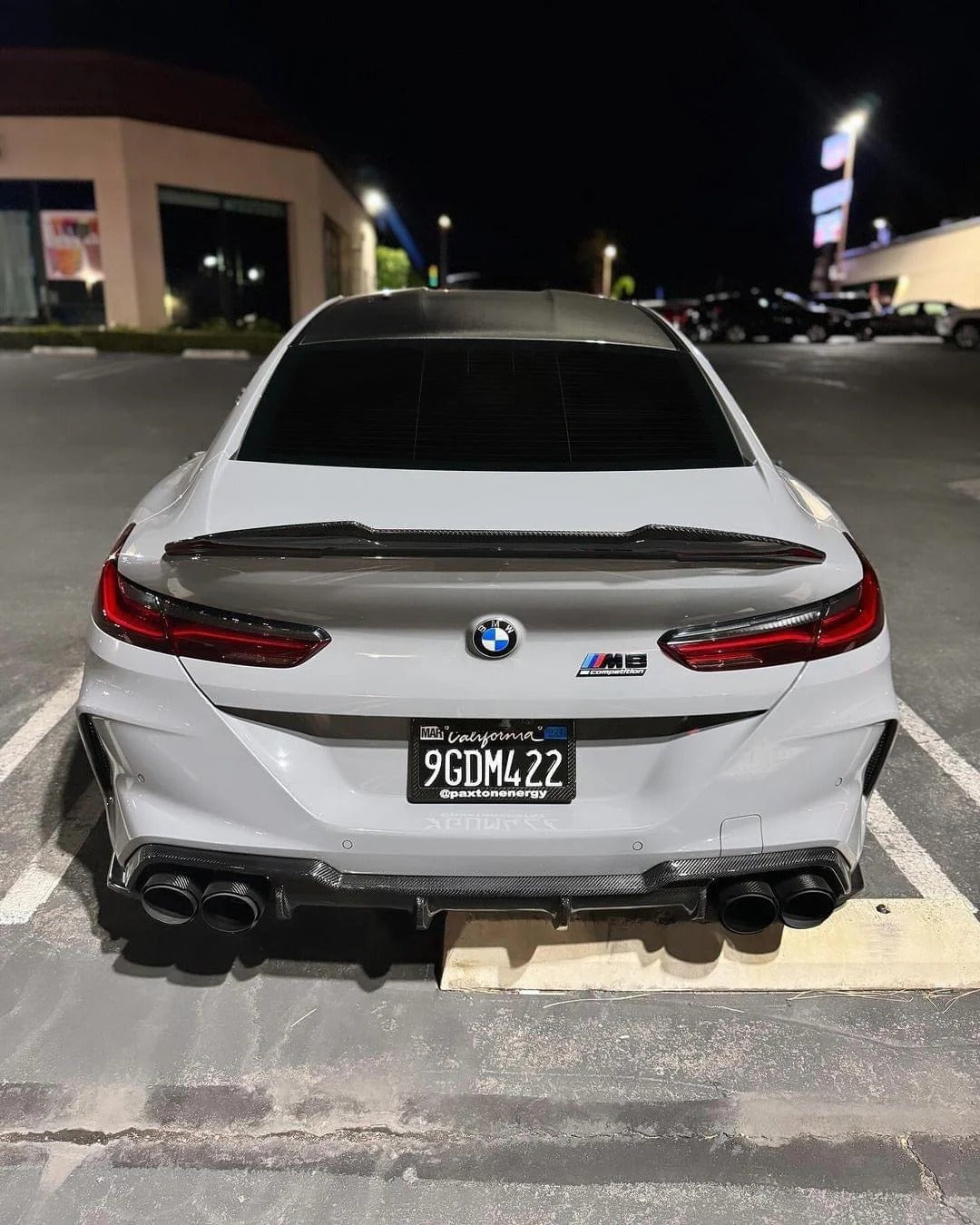 BMW M8 F93/G16/F92/G15 Dry Carbon PSM Spoiler
