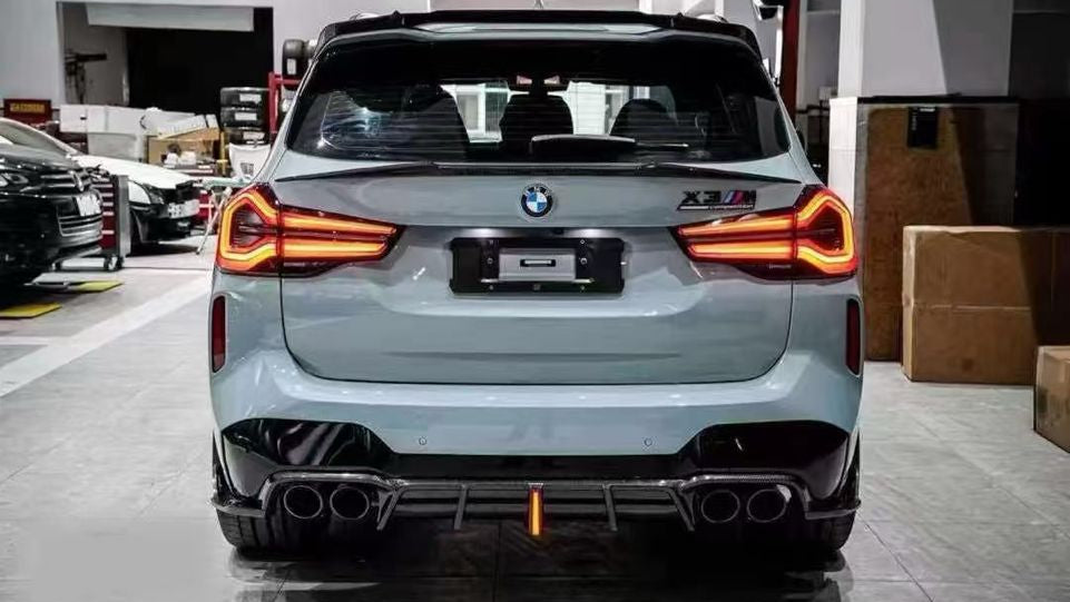 BMW X3M Carbon Fiber Rear Diffuser