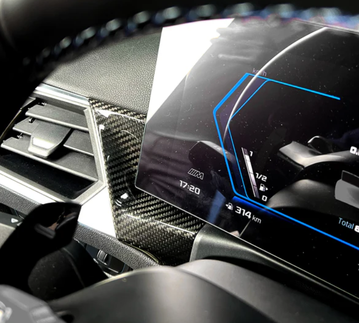 BMW G8X M2/M3/M4 Carbon Fiber Dashboard Trim (LCI Curved Display)