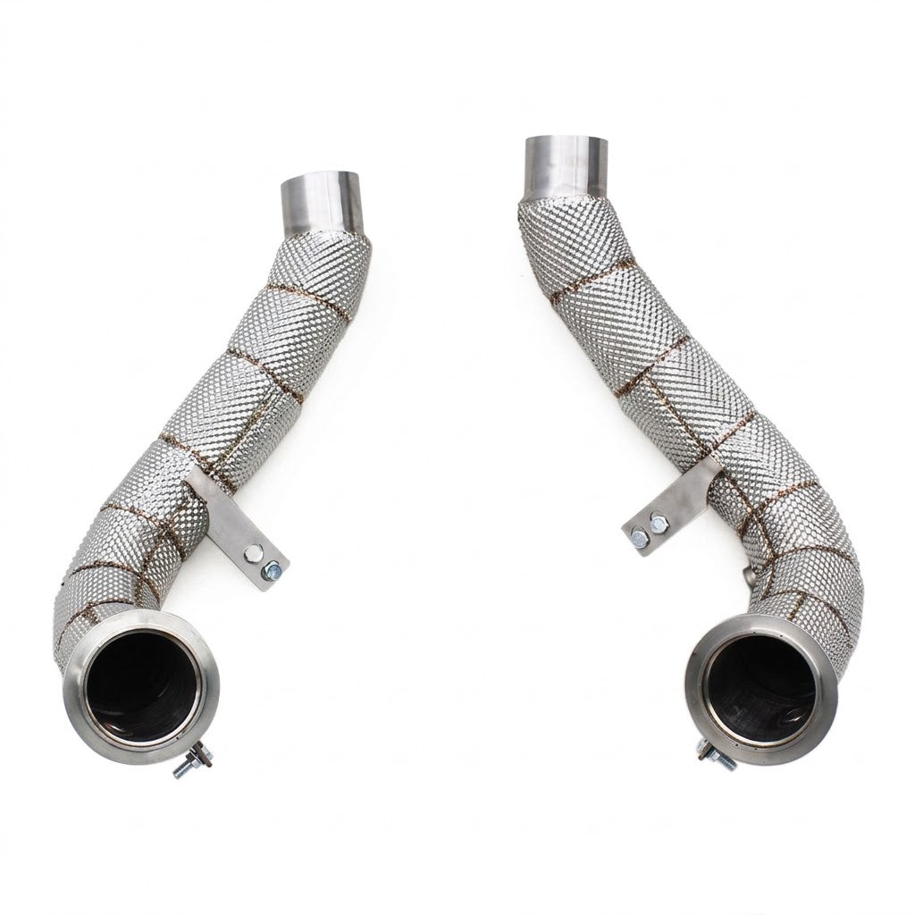 BMW S63 4.4TT IHC CATLESS DOWNPIPE (F10 M5 / F90 M5 / M6 / 8 SERIES)