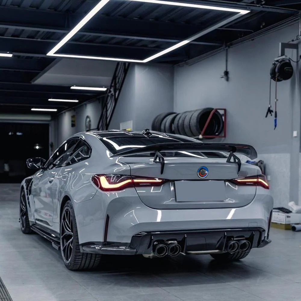 BMW G8X AD STYLE DRY CARBON FIBER REAR WING