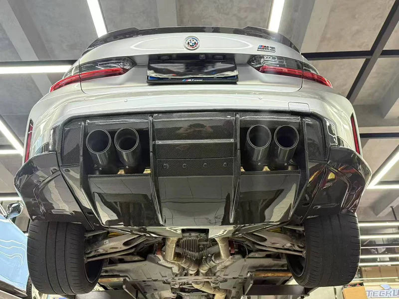 BMW M3 (G80) & M4 (G82/G83) RSC Style Dry Carbon Fiber Rear Diffuser