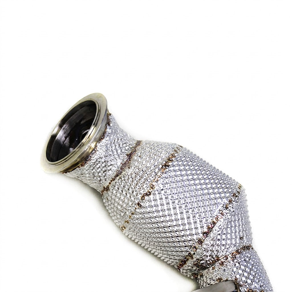 BMW S63 4.4TT IHC 200 CELL CATTED DOWNPIPE (F10 M5 / F90 M5 / M6 / 8 SERIES)