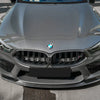 BMW M8 F91 / F92 / F93 DRY CARBON FIBER FRONT KIDNEY GRILLE