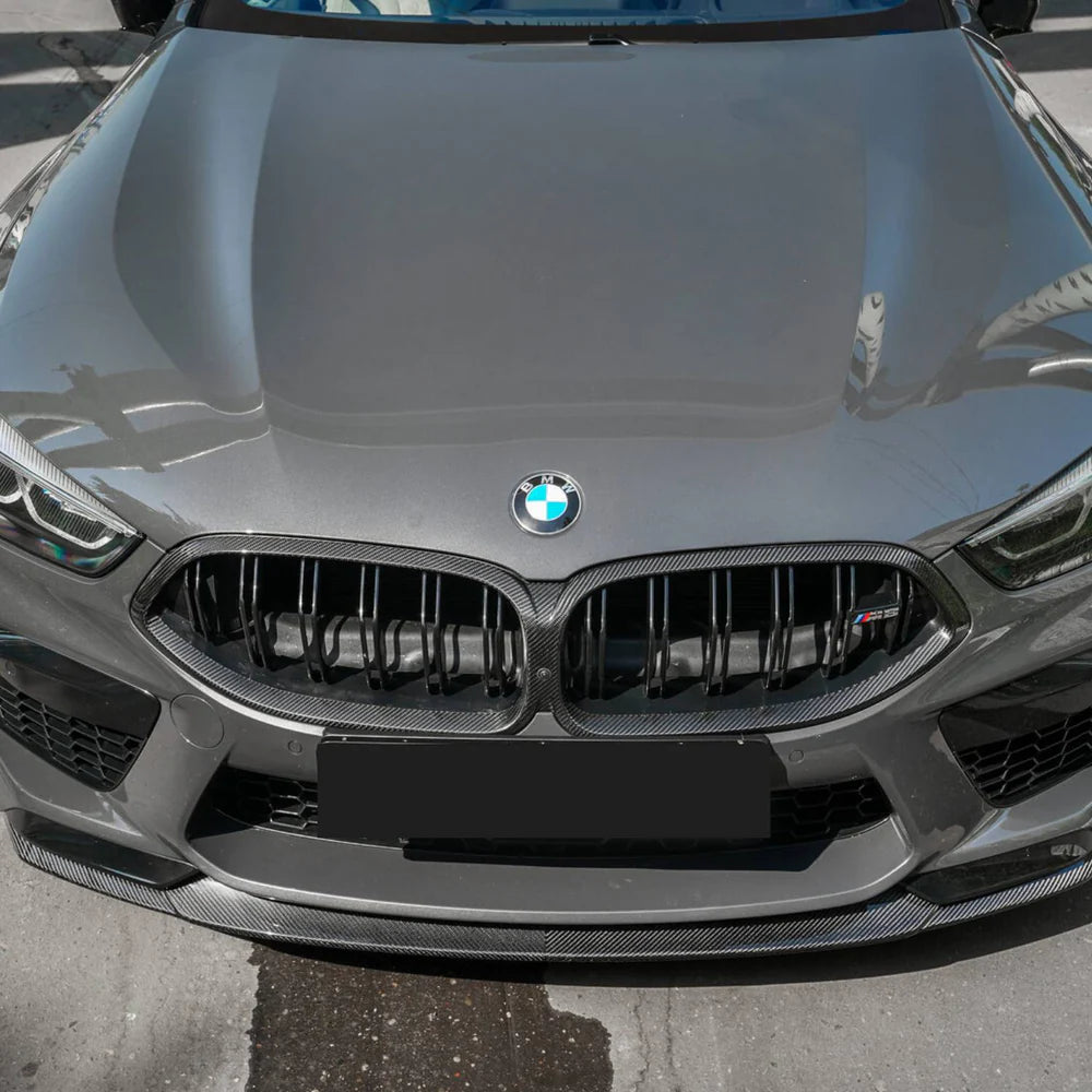BMW M8 F91 / F92 / F93 DRY CARBON FIBER FRONT KIDNEY GRILLE