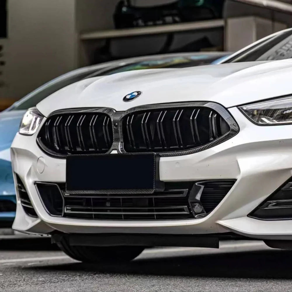 DRY CARBON FIBER FRONT GRILLE BMW 8-SERIES G14 / G15 / G16 LCI FACELIFT