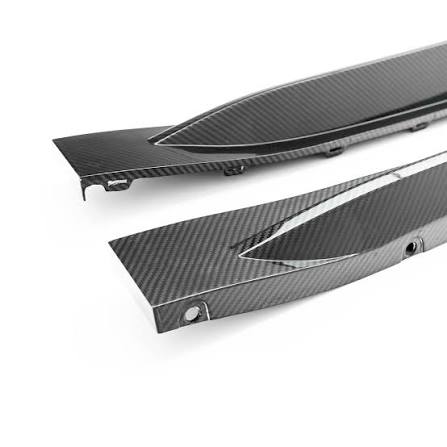 BMW G8X Dry Carbon Fiber OEM Side Skirts