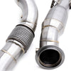 IHC BMW S58 200 CELL FREE FLOW DOWNPIPES