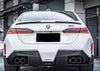 BMW 5 SERIES G90/G99 MP STYLE DRY CARBON FIBER REAR SPOILER