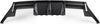 BMW M2 G87 MHC+ OEM STYLE DRY CARBON FIBER REAR DIFFUSER